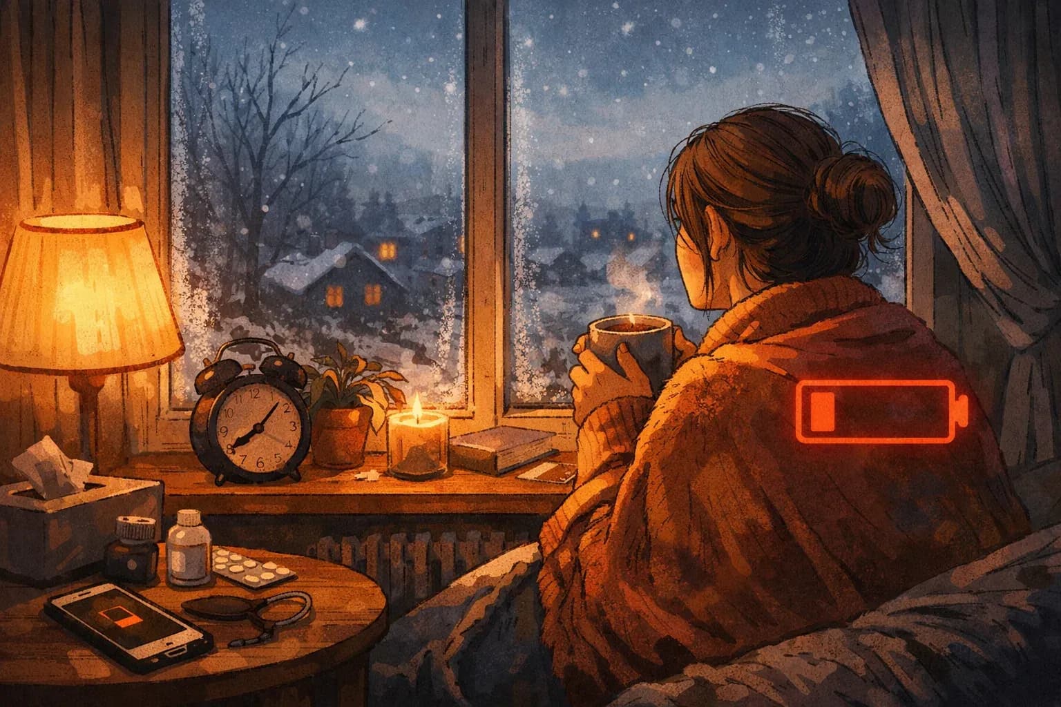 Пережить февраль: как поддержать себя в период сезонного упадка сил